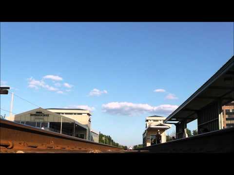 My 1,000th Video!  Metra Runs Over my Camera!