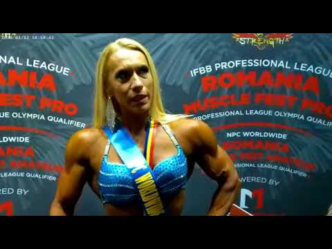 Opre Alida | Romania Muscle Fest Amateur Women’s Physique Overall winner and NEW IFBB Pro