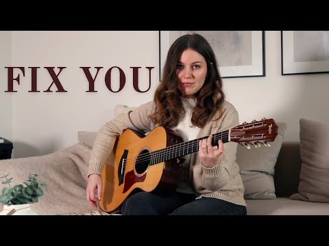Fix You - Coldplay | Fingerstyle Guitar ft. My Dad