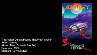 Journey -Velvet Curtain/Feeling That Way/Anytime