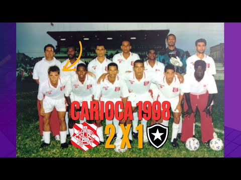 Bangu 2 x 1 Botafogo - (Moça Bonita) - Campeonato Carioca 1998