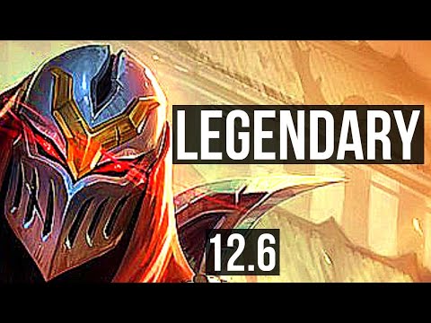 ZED vs VEX (MID) | 16/1/4, 9 solo kills, 2.2M mastery, 1000+ games, Legendary | KR Master | 12.6