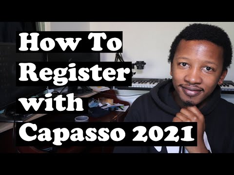 How To Register With Capasso 2021