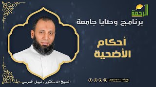 أحكام الأضحية وصايا جامعة فضيلة الدكتور نبيل المرسي