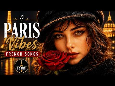 Chanson Française 💖 Vintage French Love Songs & Romantic Paris Café Ambience ☕ Soft Chanson Playlist