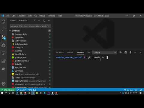 Connecting a Rails Project to a Remote GitHub Repository