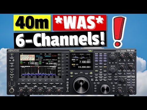 When 40m SSB was only 60kHz wide!