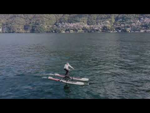 WaterBike in Lake Como Italy