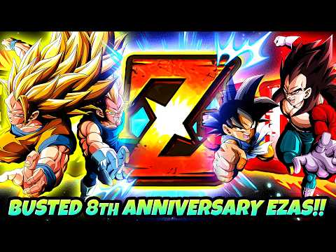🔥🔥🔥🔥🔥🔥🔥🔥 BREAKING NEWS!! UTTERLY BROKEN 8th ANNIVERSARY LR EZAs!!! Full Info | DBZ Dokkan Battle