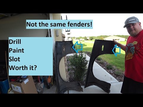 Camaro Fender install