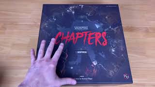 Vampire Chapters Kickstarter Ancilla Unboxing