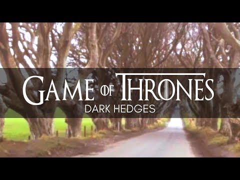 The Dark Hedges - The King's Road in Game of Thrones - NI Video