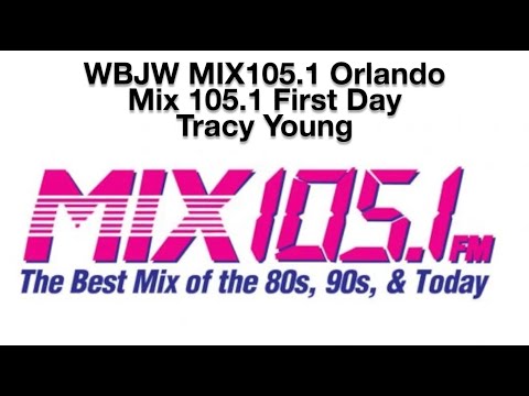 WBJW-FM MIX105.1 Orlando - Mix 105.1 First Day - Tracy Young - September 14 1989 - Radio Aircheck