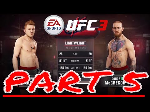 UFC 3 Career Mode Part 5 Gameplay Walkthrough [1080p HD PS4 PRO]
