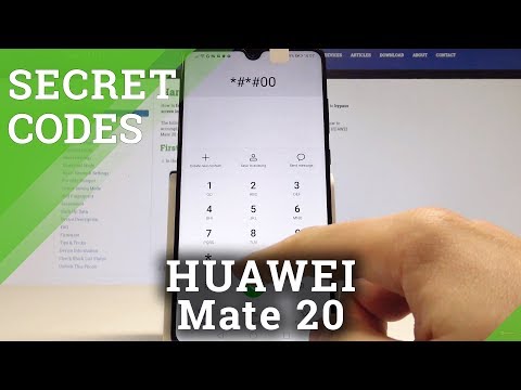 Secret Codes HUAWEI Mate 20 - Hidden Mode / Advanced Options