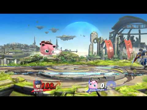 SSB4 ß-Tibarn (Marth) VS Blue (Jigglypuff)