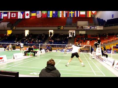 Czech Open 2017 - XD Anton KAISTI Jenny NYSTROM  - Jakub Bitman Alžběta Bášová - 1. game