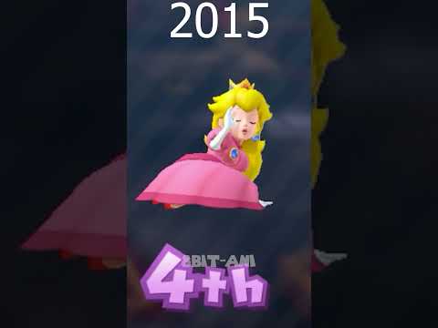 Evolution of Princess Peach's Losing Moments in Mario Party 1998-2025 #mario #shorts #shortvideo