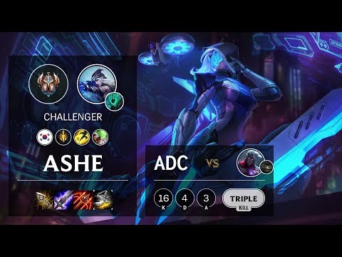 Ashe ADC vs Varus - KR Challenger Patch 10.8
