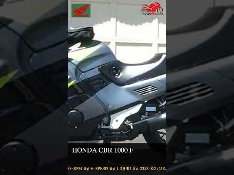 Honda CBR 1000 F - Video 1