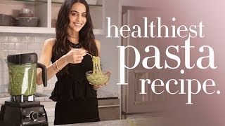 Plant Based Diet Recipes - Kelp Noodles Pesto Recipe | Mona Vand
