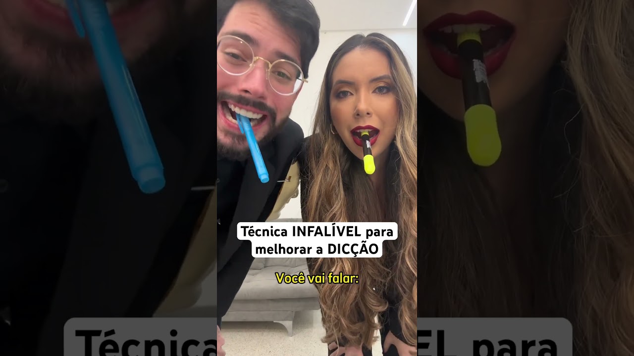 Técnica INFALÍVEL para melhorar a DICÇÃO