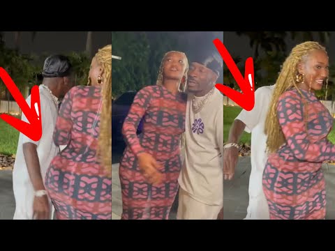Video Of Shatta Wale Playing With Wendy Shay’s Soft BOTOS Pops Up 😍