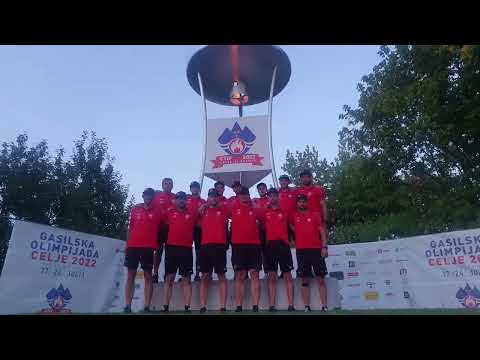 Wettkampfgruppe Taisten 2 - Emfpang von der CTIF 2022 Celje