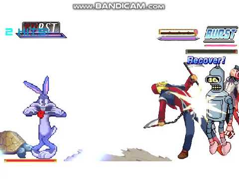 MUGEN Request: Axl Low & Bugs Bunny Vs Homura Akemi & Bender