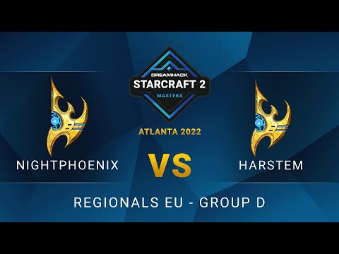 SC2 - NightPhoenix vs Harstem - DreamHack SC2 Masters: Atlanta 2022 - Group D - EU