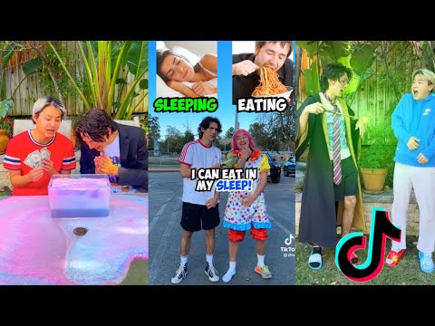 *1+ Hours* Zhong and Nich All Funny Tik Tok Videos | Funny @Zhong & Friends NichLmao, Vujae, Kat