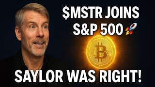 MSTR – Why Saylor Already Knows It’s the Next S&P 500 Titan