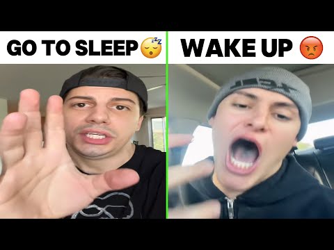 Go to Sleep Meme vs Wake Up