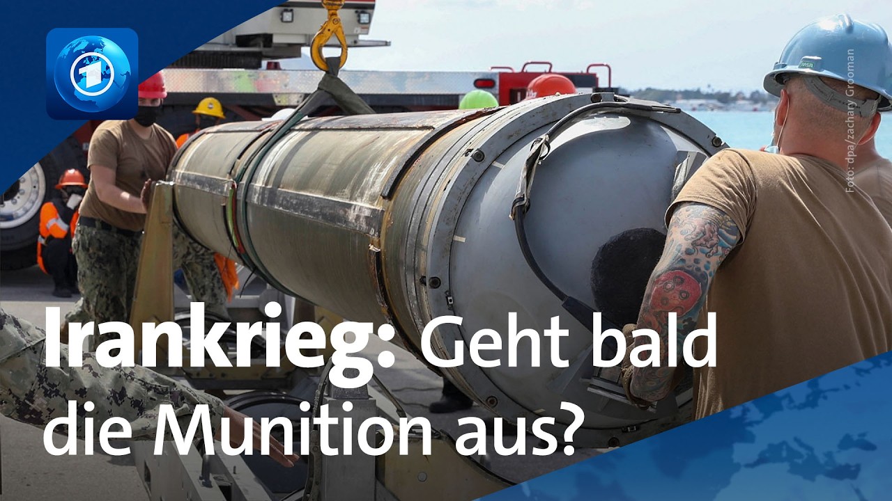 🌍 tagesschau 20 Uhr & tagesschau24 Top-Thema, 6.3.2026 | Irankrieg – Geht bald die Munition aus?