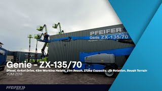 Genie ZX135/70 Diesel, 4x4x4 Drive, 43m Lifting Height, articulated boom lift for sale - Image 4 | Machineryline ET Genie ZX135/70 Diesel, 4x4x4 Drive, 43m Lifting Height, articulated boom lift | Image 4 - Machineryline