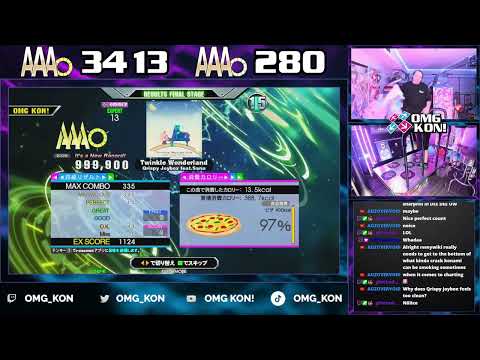 OMG KON! | Twinkle Wonderland (D-EXPERT 13) PFC AAA 999,900 [DDR A3]
