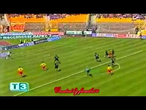 Lecce-Torino 2-1 (Sesa, Ferrante, Conticchio) del 07/05/2000, il Toro retrocede in serie B