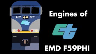 Engines of Caltrans pt2. The f59phis ( ft @CSXCHSSubRailfan)