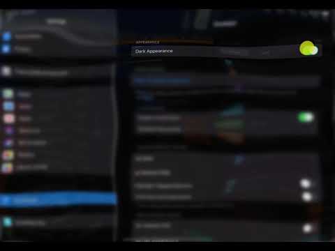 QuickPlan for the iPad - Dark-Mode