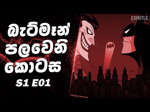ඒ කාලේ පිස්සුවක් 🥵 | Batman Ep 1 Sinhala | Batman Sinhala Cartoon Ep 1 | Batman Sinala Recapped