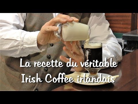 The recipe for authentic Irish Coffee