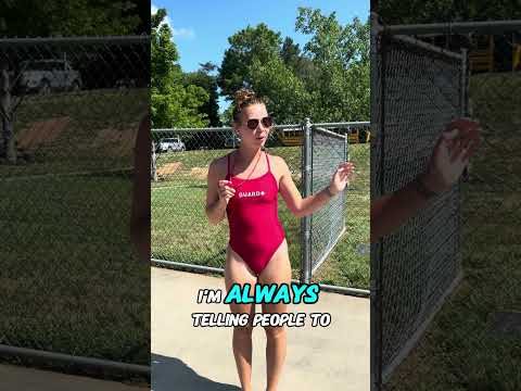 🏊‍♂️🛟Living up the lifeguard life here at the Louisa County Aquatics Facility! 💦☀️ #lcaflifeguard