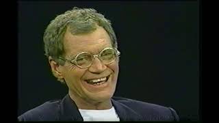 Charlie Rose with David Letterman (Feb 16, 1996) | PBS WNET Thirteen NYC | Full Broadcast | VHS Rip