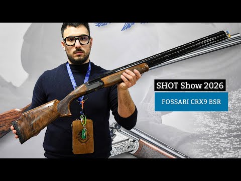 shot-show: SHOT Show 2026: Il sovrapposto da Sporting Fossari CRX9 BSR con bindella regolabile.