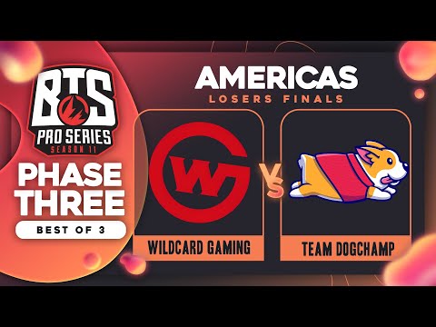 Wildcard vs DogChamp Game 1 - BTS Pro Series 11 AM: Losers Finals w/ Kmart & ET
