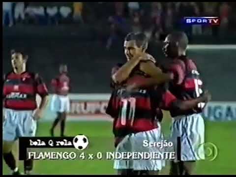 Edilson da Silva (Flamengo) - 31/10/2001 - Flamengo 4x0 Independiente-ARG - 2 gols