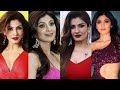 Raveena Tondon Shilpa Shetty Looks Hot Sexy At Super Dancer Set