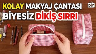 DİKİŞ BİLMEYEN KALMASIN: BİYESİZ ÇANTA YAPIMI (Kendinyap) (DIY) 