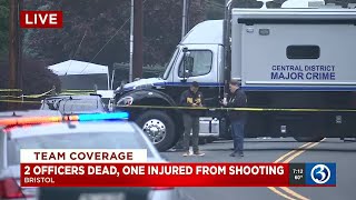 VIDEO: 2 officers dead, 1 with serious injuries following shooting in Bristol