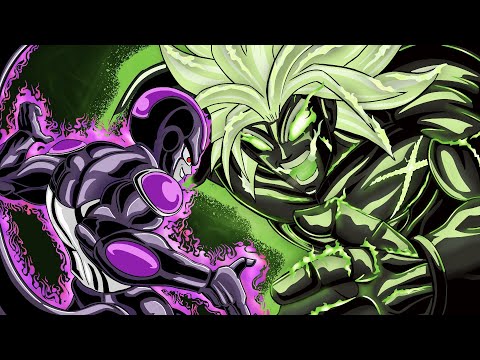Broly vs Golden Frieza – 2D Fan Animation (Work in Progress)